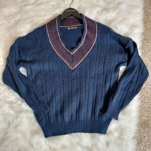 ‎St Michael wool-blend V-neck sweater